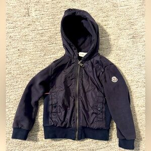 Kids Navy Moncler Jacket